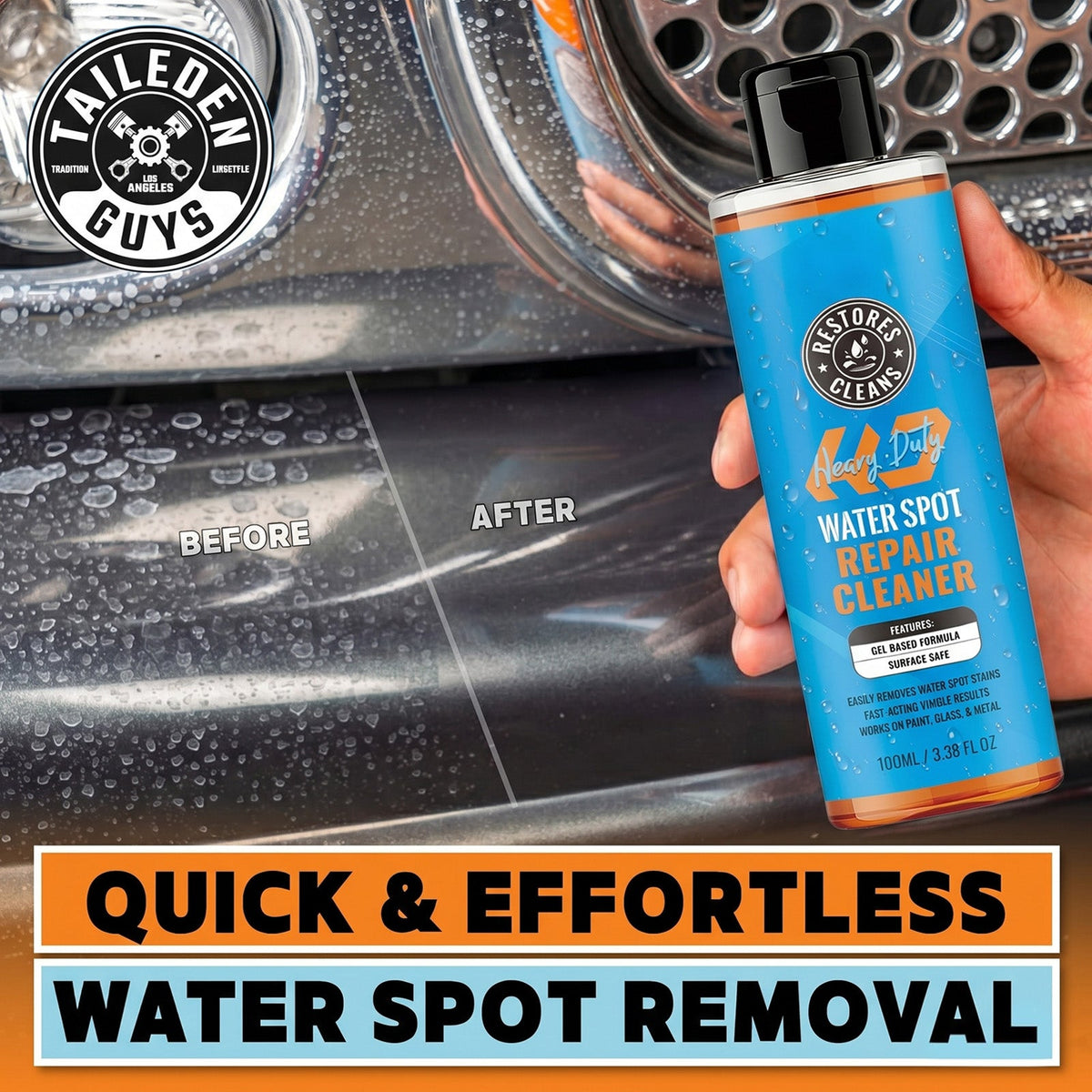 ✨ Pro Water Spot Eraser Gel: Powerful Cleaning & Streak-Free Finish