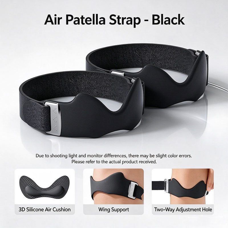 Silicone Knee Patella Strap – Shock-Absorbing & Breathable Support🦵