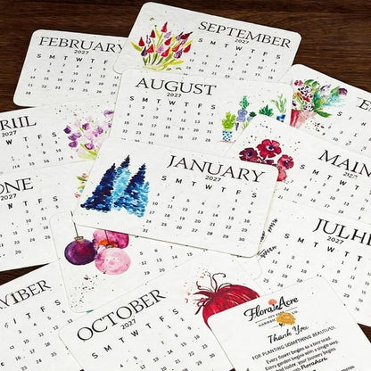 ✨🏆Early Holiday Sale 49% OFF🌱Eco-Friendly Plantable "Timeless" Seed Calendar 2027