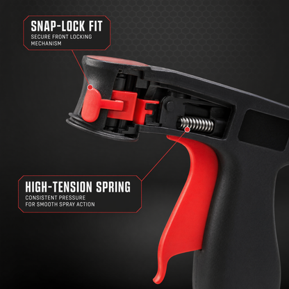 Pro-Grip Aerosol Spray Can Trigger Handle – Quick Connect & Easy Installation