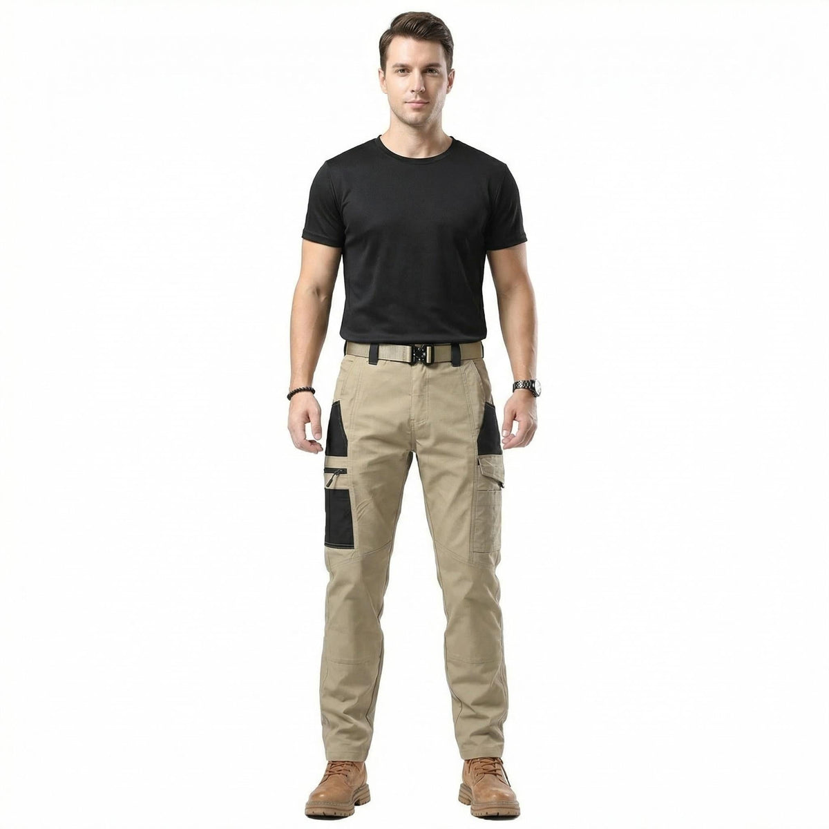 Men’s Outdoor Indestructible Tactical Pants - Multiple Pockets, Ripstop & Water-Resistant