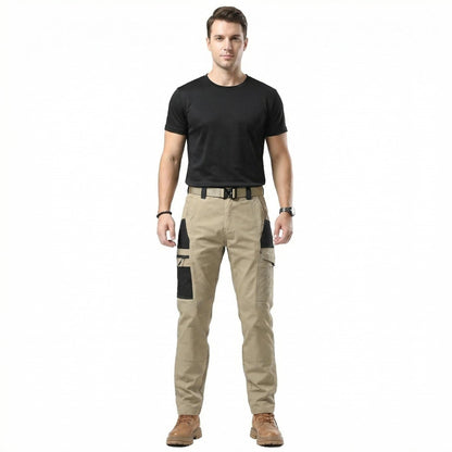 Men’s Outdoor Indestructible Tactical Pants - Multiple Pockets, Ripstop & Water-Resistant