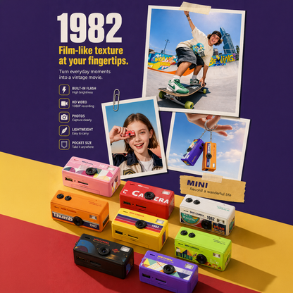 Mini Retro Camera (Film Your Life in 90s Style)