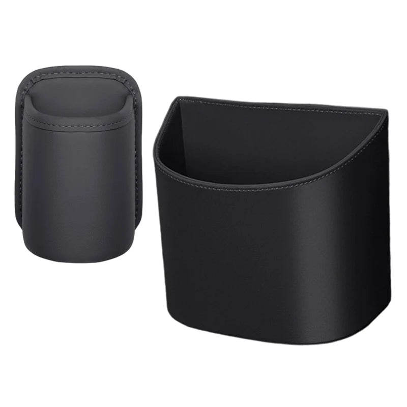 🥳2026 HOT SALE🥳💞50K+ SOLD!🚗🧺 53% OFF! Leather Car Door Cup Holder – Wide‑mouth opening, easy reach for drinks & phone. Clip‑on secure fit. PU leather, tough & stylish. 🛡️✨