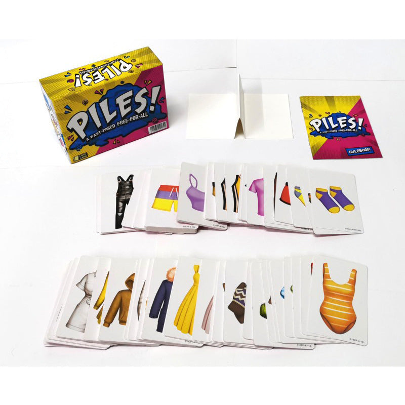 Piles! – Fast Family Card Game! – Christmas Gift Party Card Game Christmas For Kids, Friends and Families