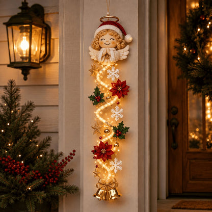 ⏳ Last day! 49% OFF – 🎄✨🎅 Glowing Christmas Door Hanger