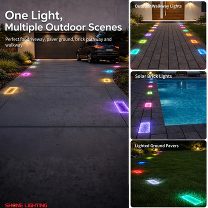Solar Paver Light 4x8