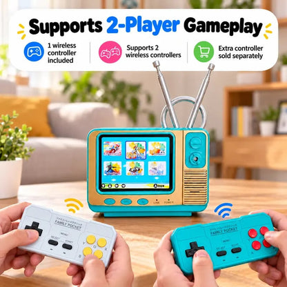 🎮GV300 Retro Handheld Game Console – 2.8' IPS Screen, Portable Gaming Device & Gift for Gamers