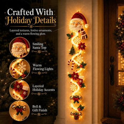 ⏳ Last day! 49% OFF – 🎄✨🎅 Glowing Christmas Door Hanger