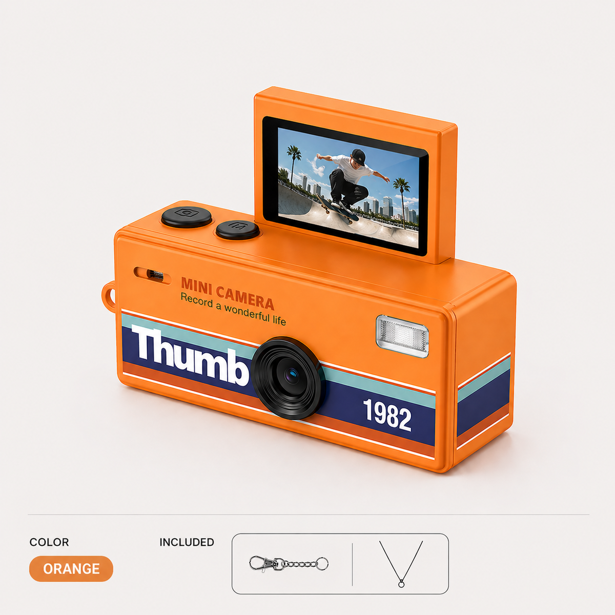 Mini Retro Camera (Film Your Life in 90s Style)