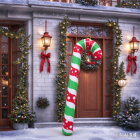 Snowflakes Walking Stick (After inflated:34.6*10.2*2.7in)