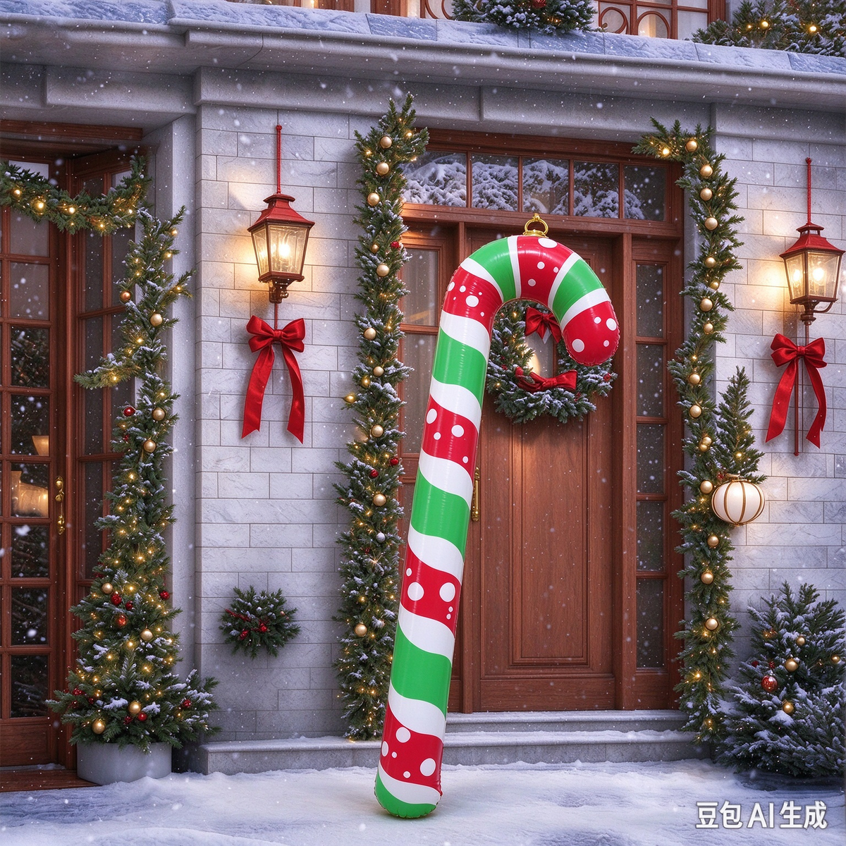 ✨ Outdoor Christmas PVC inflatable Decorated Ball: Festive Decorations & Holiday Cheer