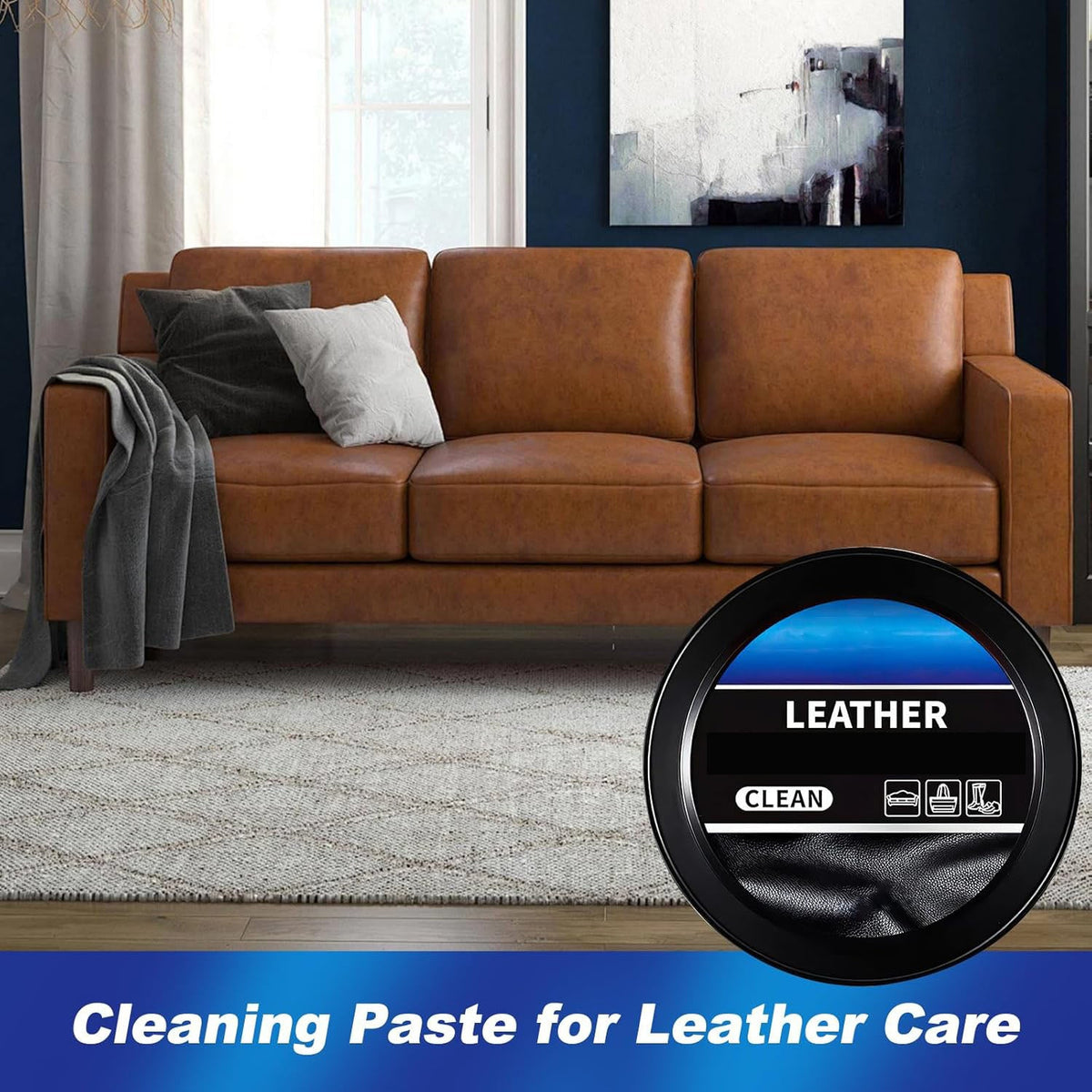 Multi-Surface Leather Balm – Clean, Condition & Protect in One Step
