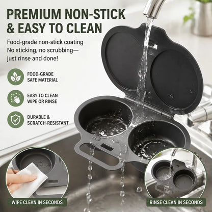 Easy to Clean Microwave Egg Steamer