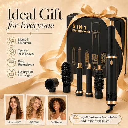 ✨ 5‑in‑1 Styling Blow‑Dry Brush – ALL Your Hair Needs in One Tool ⚡