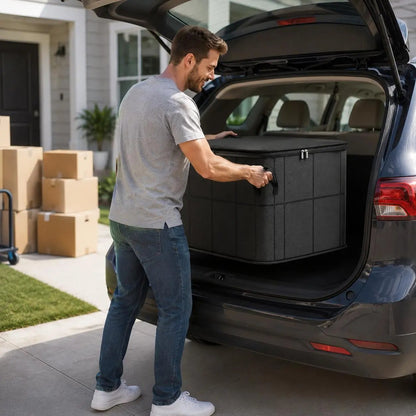 💥70% OFF Factory Clearance –📦Foldable Storage Tote – Waterproof, Dustproof, Big & Portable 🌟
