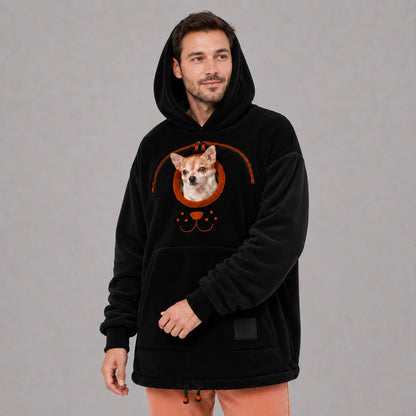 Dog Tote Carier Hoodie