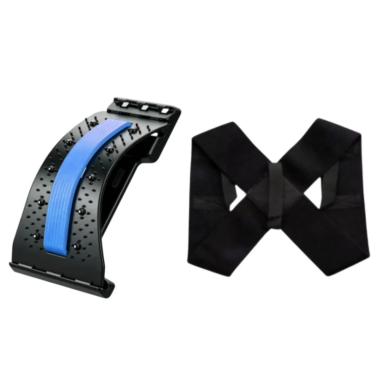 🧲 50% OFF NOW! 🔥 Magnetic Lumbar Stretcher – Acupressure Massage, Portable Design & Relieves Back Pain 🧘‍♂️✨
