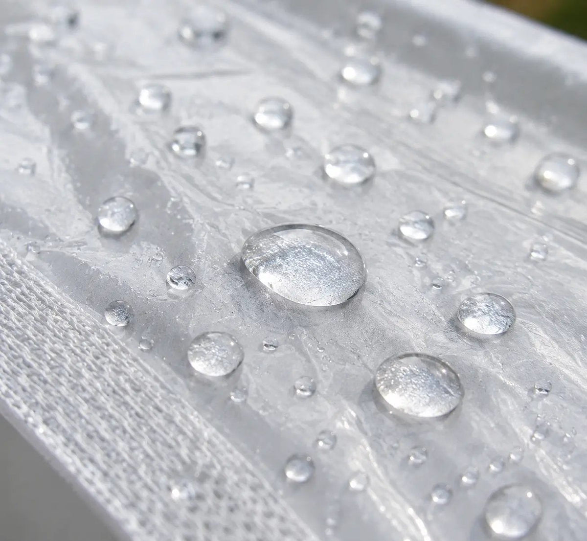 Heavy-Duty Transparent Waterproof Tarp: Outdoor Cover with Secure Rope & Reliable Protection