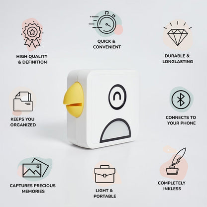 PoooliPrint L1/L2 Inkless Pocket Printer + 🌟 FREE Paper Roll 🌟