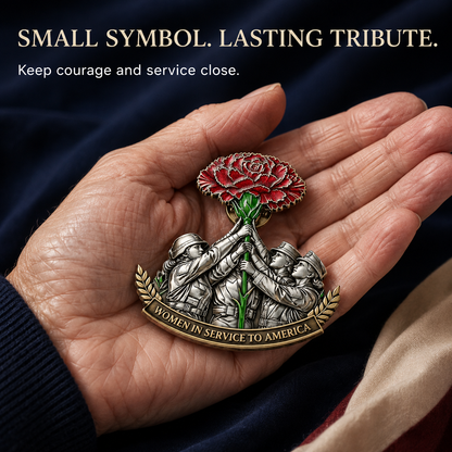 Limited Edition🌸-“Never Forgotten” American Sheroines Tribute Crest