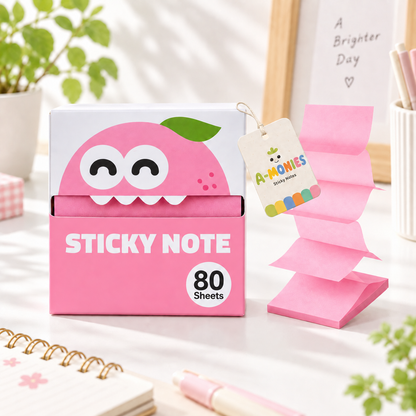 ✨ Glitter Transparent Pull-Out Sticky Notes - Stylish Aesthetic Memo Pads & Easy-to-Write