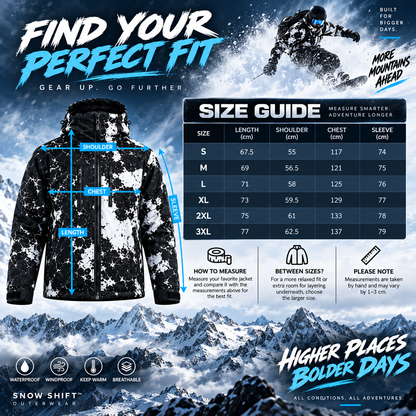 ❄️ The Jacket That Changes When It Snows