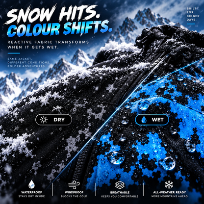 ❄️ The Jacket That Changes When It Snows