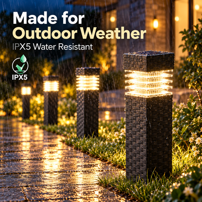 Energy-Saving Solar Garden Pathway Lights – Waterproof & No Wires, Automatic Night Glow ✨