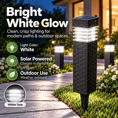Energy-Saving Solar Garden Pathway Lights – Waterproof & No Wires, Automatic Night Glow ✨