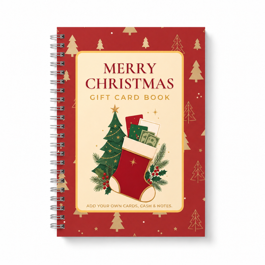 Christmas Gift Card Book