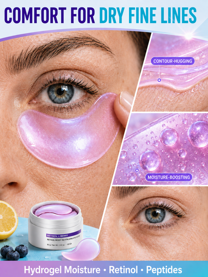 Retinol Berry Under-Eye Patches — Brighter, Plumper-Looking Eyes ✨