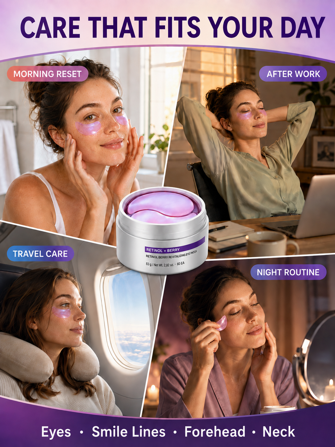 Retinol Berry Under-Eye Patches — Brighter, Plumper-Looking Eyes ✨