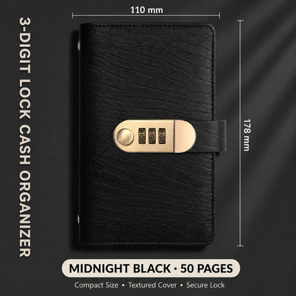 Locking Banknote Collection Booklet: Holds 100 Bills, Secure Storage & Organized Display