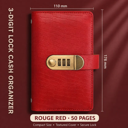 Locking Banknote Collection Booklet: Holds 100 Bills, Secure Storage & Organized Display