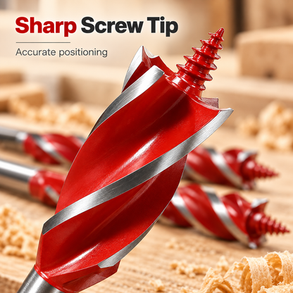💯🔥10–25mm 8PCS Complete Wood Drilling Set: Heavy-Duty Fluted Bits & Versatile Drilling