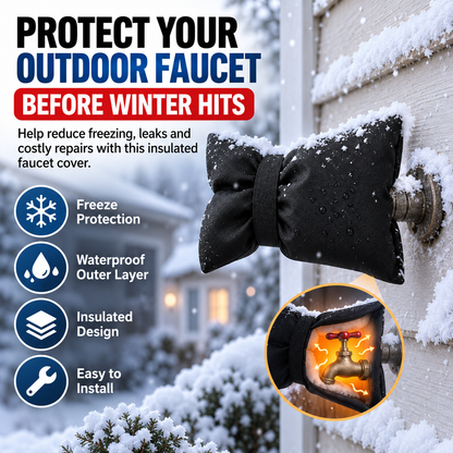 ❄️ Outdoor Winter Faucet Covers: Freeze Protection & Easy Installation