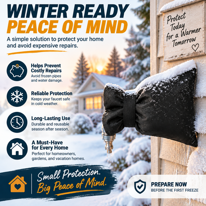 ❄️ Outdoor Winter Faucet Covers: Freeze Protection & Easy Installation