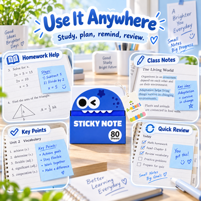 ✨ Glitter Transparent Pull-Out Sticky Notes - Stylish Aesthetic Memo Pads & Easy-to-Write