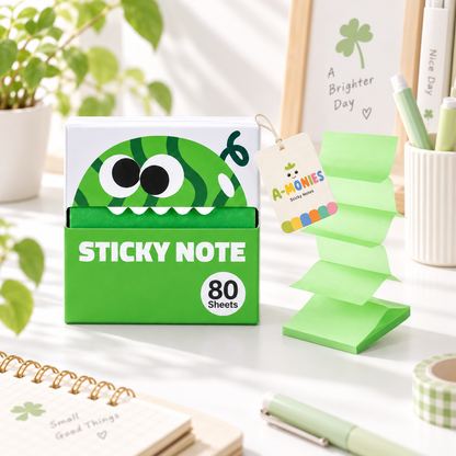 ✨ Glitter Transparent Pull-Out Sticky Notes - Stylish Aesthetic Memo Pads & Easy-to-Write