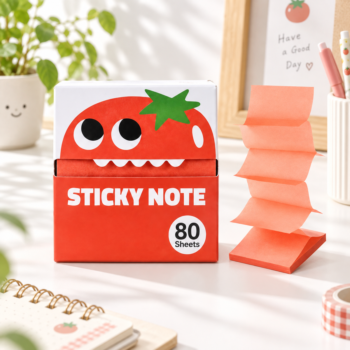 ✨ Glitter Transparent Pull-Out Sticky Notes - Stylish Aesthetic Memo Pads & Easy-to-Write