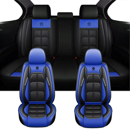 🏎️ Universal Genuine Leather Car Seat Cover: Premium Comfort & Full Seat Protection
