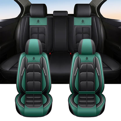 🏎️ Universal Genuine Leather Car Seat Cover: Premium Comfort & Full Seat Protection