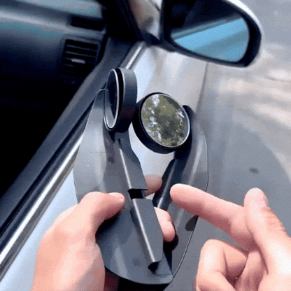 Car Rain Guard with Rearview Mirror