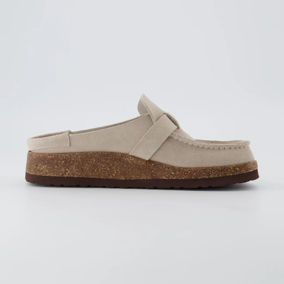 Casual Style Leather Round-Toe Slip-On Shoes: Premium Leather & Stylish Side Buckle