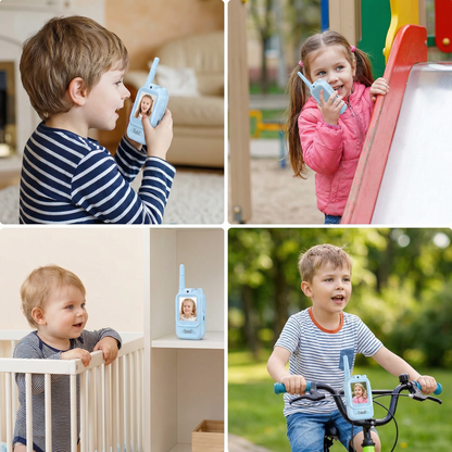 Kids Video Walkie Talkie Set (2-Pack) with Camera & Screen – Easy-to-Use & Fun Interactive Play