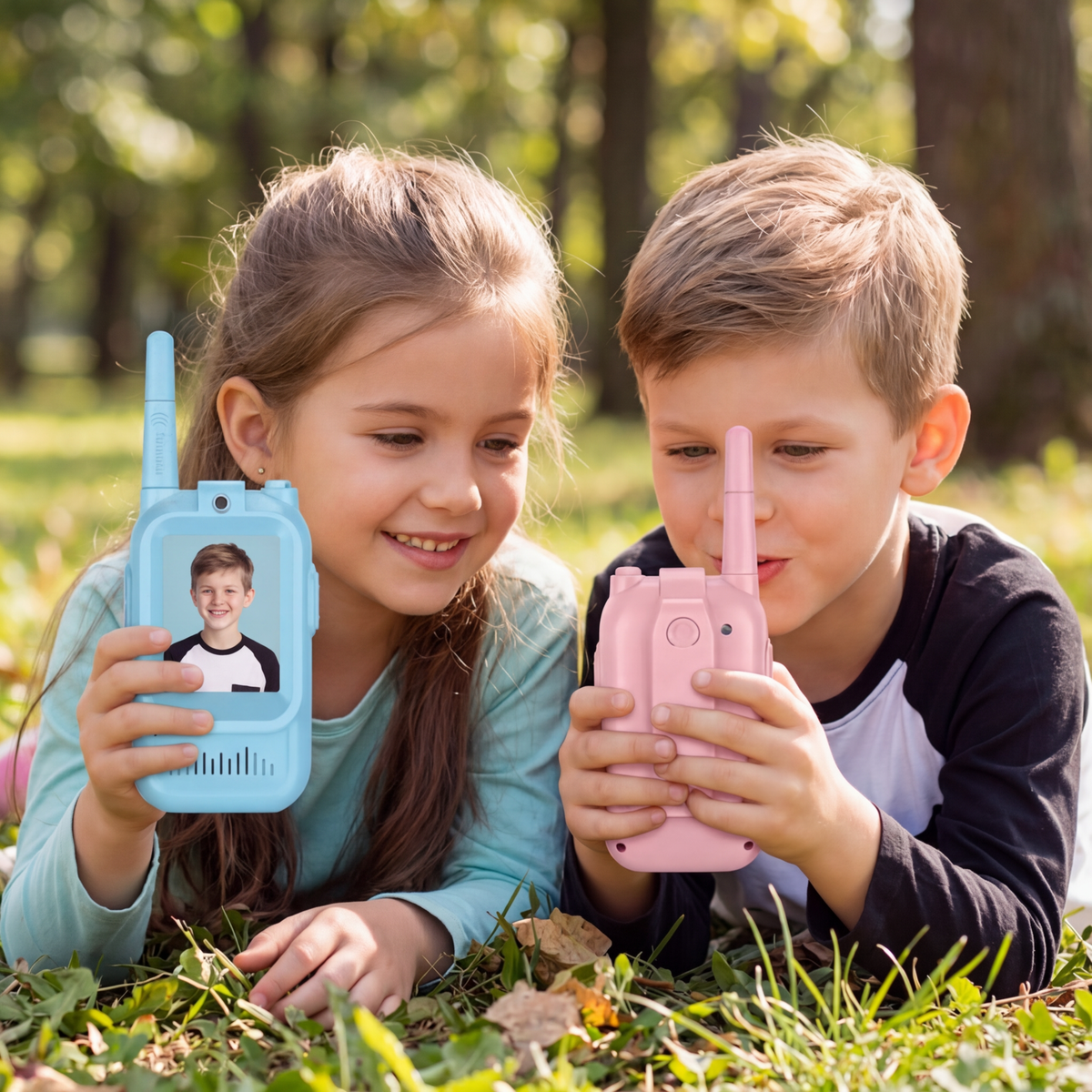 Kids Video Walkie Talkie Set (2-Pack) with Camera & Screen – Easy-to-Use & Fun Interactive Play