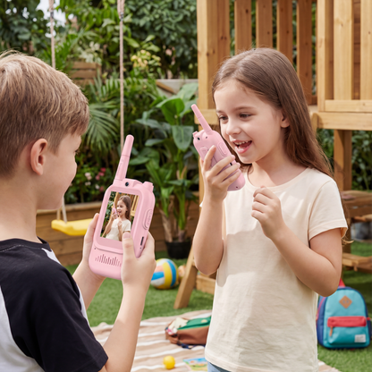 Kids Video Walkie Talkie Set (2-Pack) with Camera & Screen – Easy-to-Use & Fun Interactive Play