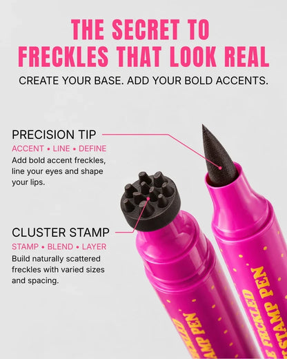 Waterproof Dual-Ended Freckle Stamp Pen: Easy Application & Natural-Looking
