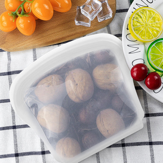 Reusable silicone food storage bags - Image 1